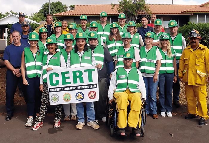 Image courtesy of Ms. Charnan (Maui CERT Coordinator)