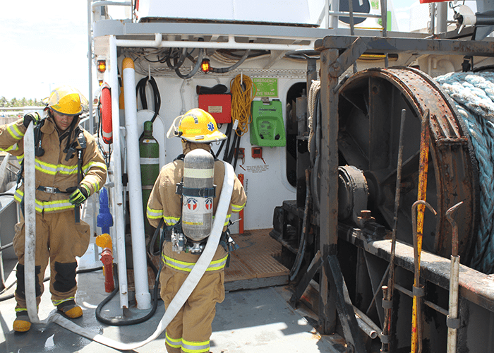 Marine Firefighting Inc. has been training firefighters and mariners all over the world about marine fires for over 16 years.