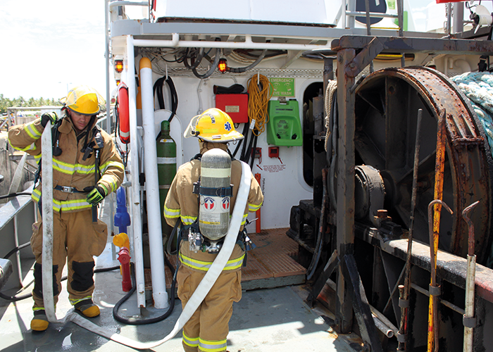 Fighting Ship Fires for the Army? – International Fire Fighter