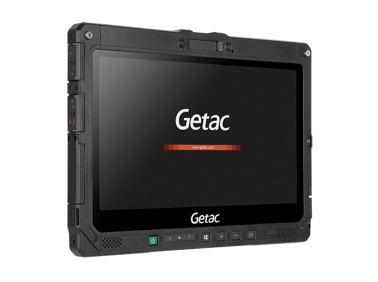 The Getac K120 rugged tablet is used for vital fire safety and critical awareness data.