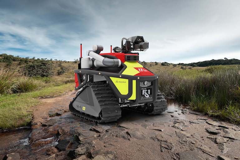 Magrius Wolf R1 tactical robot. (Magrius)